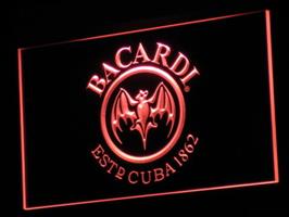 Bacardi neon bord lamp LED verlichting reclame lichtbak XL *40x30cm* #2