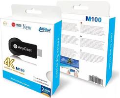 Anycast M100 smart tv android stick hdmi *4K*(apple tv chromecast vervanger)