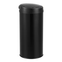 Prullenbak met sensor 68xØ30,5 cm 42 liter zwart