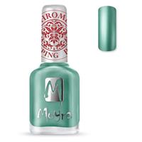 Moyra stempellak nagel Polish 12ml SP27 CHROME GREEN