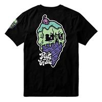 PRiDEorDiE T Shirt Ice Cream Zwart