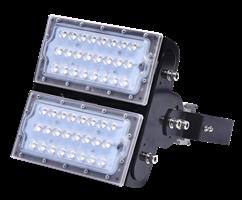 VOC-D04G-100W/ 16.000 Lumen SUPERPOWER RVS LED Multi-focus schijnwerper