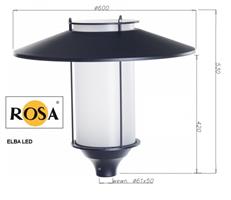 ROSA ELBA 38W LED armatuur voor straat en parkverlichting