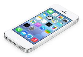 Apple iPhone 5s 16GB 4 simlockvrij IOS12 silver white + garantie