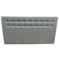 Knopen Hoofdbord gecapitonneerd 140X200 Grijs