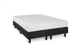 Boxspring Studio Luxe pocketvering HR matras 140X220 Zwart meubelstof