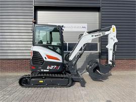 Bobcat E27 z minigraver NIEUW €615 LEASE
