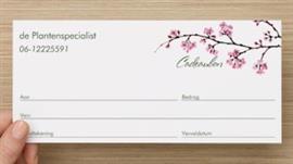 Cadeaubon vanaf   10 euro!