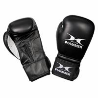 Hammer Boxing Bokshandschoenen PREMIUM FIGHT  - Leer - Zwart 10 OZ