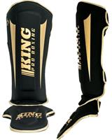 King Pro Boxing Scheenbeschermers KPB/SG REVO 6 Zwart Goud
