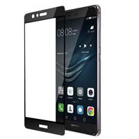 DrPhone Huawei P10 Lite Glas 4D Volledige Glazen Dekking Full coverage Curved Edge Frame Tempered gl