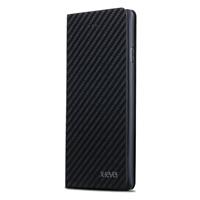 iPhone 7+ plus X-Level Wallet Carbon Style Portemonnee Case - Zwart
