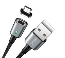 DrPhone iCON Series - 2 Meter MICRO USB Magnetische Kabel - 3.0A Snellader + Datakabel - Fast Charge