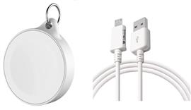 DrPhone D03-C - iWatch oplaadset - Apple Watch oplader – Sleutelhanger – Micro USB kabel - 3 Meter