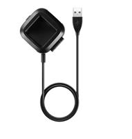DrPhone - USB Kabel X1 - Oplaadkabel Adapter + Dock - Geschikt voor Fitbit Versa  2 - Laadkabel 55cm