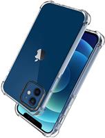 DrPhone iPhone 12/ iPhone 12 PRO 6.1 Inch TPU Hoesje - Siliconen Bumper Case met Verstevigde randen 