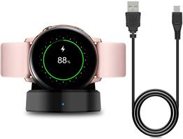 DrPhone SD2 Oplaad Dock Standaard voor o.a Galaxy Watch Active 40mm / Active 2 40&44mm / Galaxy Watc