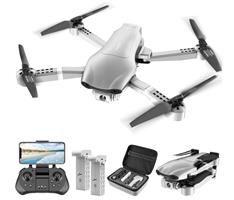 LUXWALLET Nocchi VICKY 4D - 30 KM/h - 230 Gram - 2.4Ghz WiFI GPS Drone (300meter) - HD Camera - Live