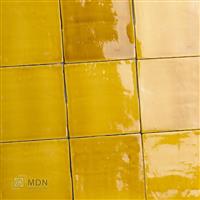 Wandtegels | Oud Hollandse handvorm tegels oker geel 13x13-0,5m²