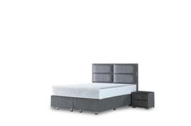 Opberg Boxspring Block 140X200 Zilver