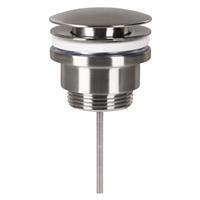 Afvoerplug pop up, design mat chroom
