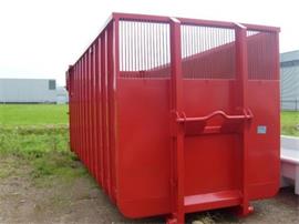 silage container met spijlen rek