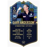 Ultimate Card Gary Anderson 37x25 cm Ultimate Card Gary Anderson 37x25 cm