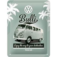 Tin Sign 15cm x 20cm VW Bully