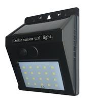 LED buitenlamp | solar LED muurlamp | dagnachtsensor | daglichtwit 6000K | waterdicht IP65