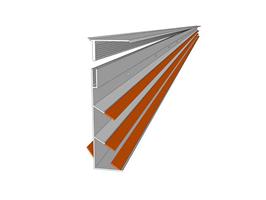 IsoBouw SlimFix Deco zolderisolatie 4.0 klikprofiel 2600mm