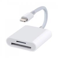 Iphone Lightning naar SD en micro SD kaartlezer