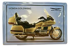 Honda Goldwing reclamebord