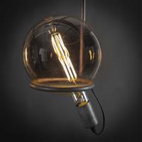 LED lamp bol  Ø20 cm | Amberkleurig glas