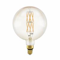 Eglo LED Giant Bulb Goud 8W E27 Dimbaar 806lm 2100K