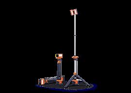 VOC-MOBLI-300 mobiele LED lichtmast Dualhead