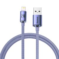USB Oplaadkabel voor iPhone Lightning - 1.2 Meter - Gevlochten Nylon - Tangle Resistant Oplader Data