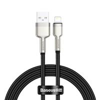 USB Oplaadkabel voor iPhone Lightning - 2 Meter - Gevlochten Nylon - Tangle Resistant Oplader Data K