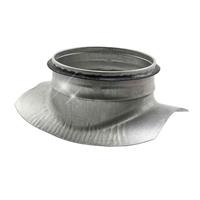 Zadelstuk met rubber 160-160 mm