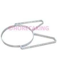 Muurbeugel voor buis 250 mm