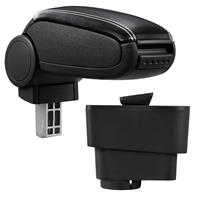 Armsteun Alfa Romeo MiTo vf 2008 kunstleer zwart en wit