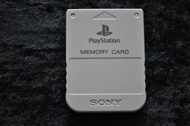 Playstation 1 Memory Card Origineel (Grijs)
