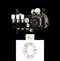 Vloerverwarming cv ketel verdeler set - 25/36m2