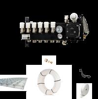 Vloerverwarming cv ketel draadmat set - 61/72 m2