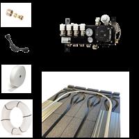 Vloerverwarming cv ketel droogbouw set - 37/48 m2