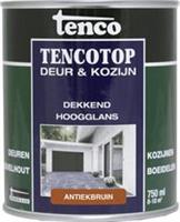 Tencotop Deur & Kozijn Hoogglans - 750ml - Antiekbruin
