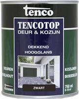 Tencotop Deur & Kozijn Hoogglans - 750ml - Zwart