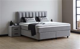 Riona 2-persoons opbergbed - Grijs - Beds Supply