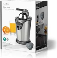 Citruspers - 100 W - Aluminium / Zwart