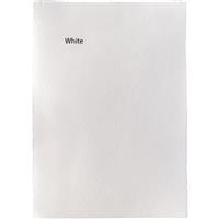 Handgeschept papier 250 gram B4 wit 5 vellen