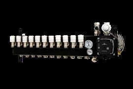 Slim verdeler staal, HT systeem compact - 11 groeps